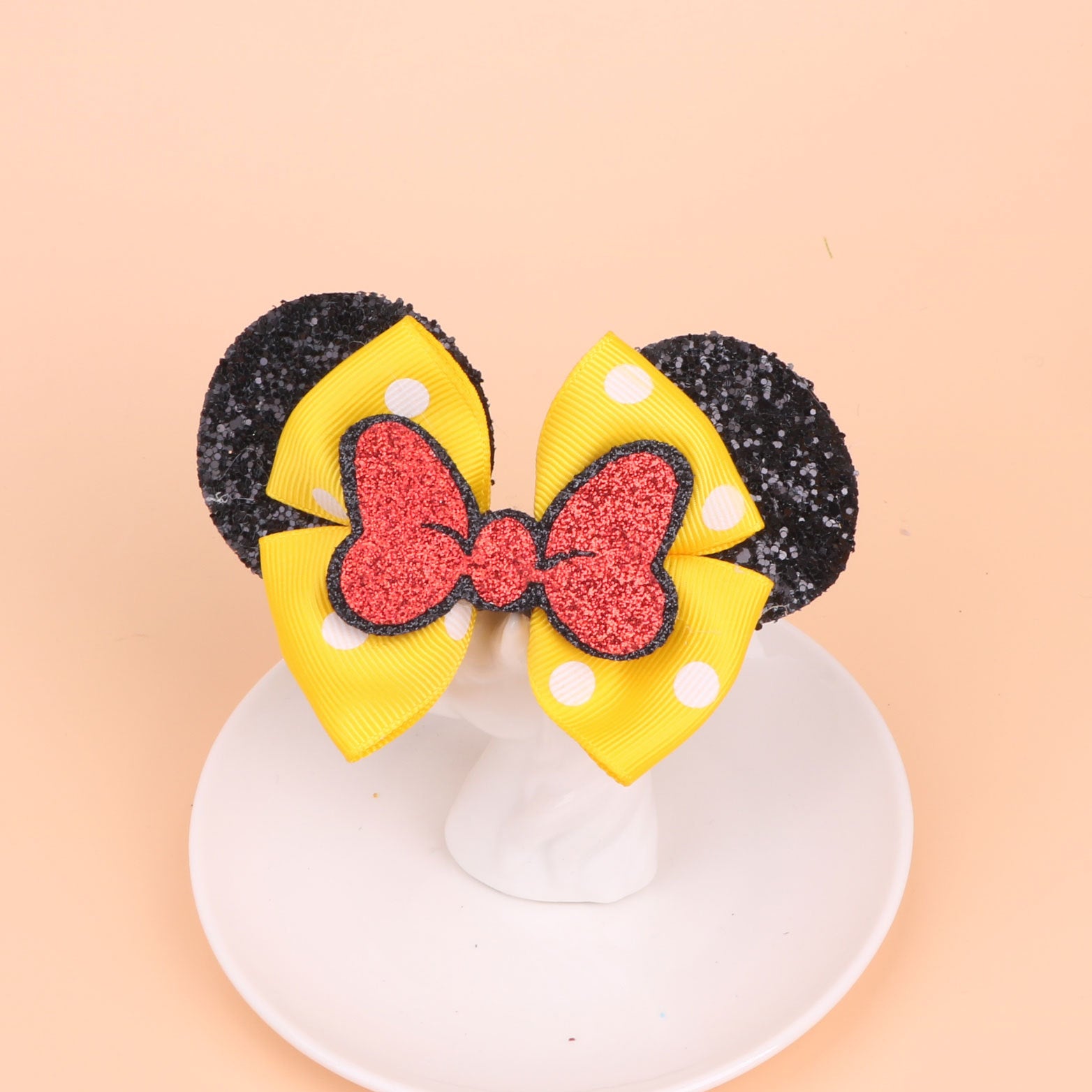 （Pre Order）Girls Summer Cartoon Gilliter Hair Clip