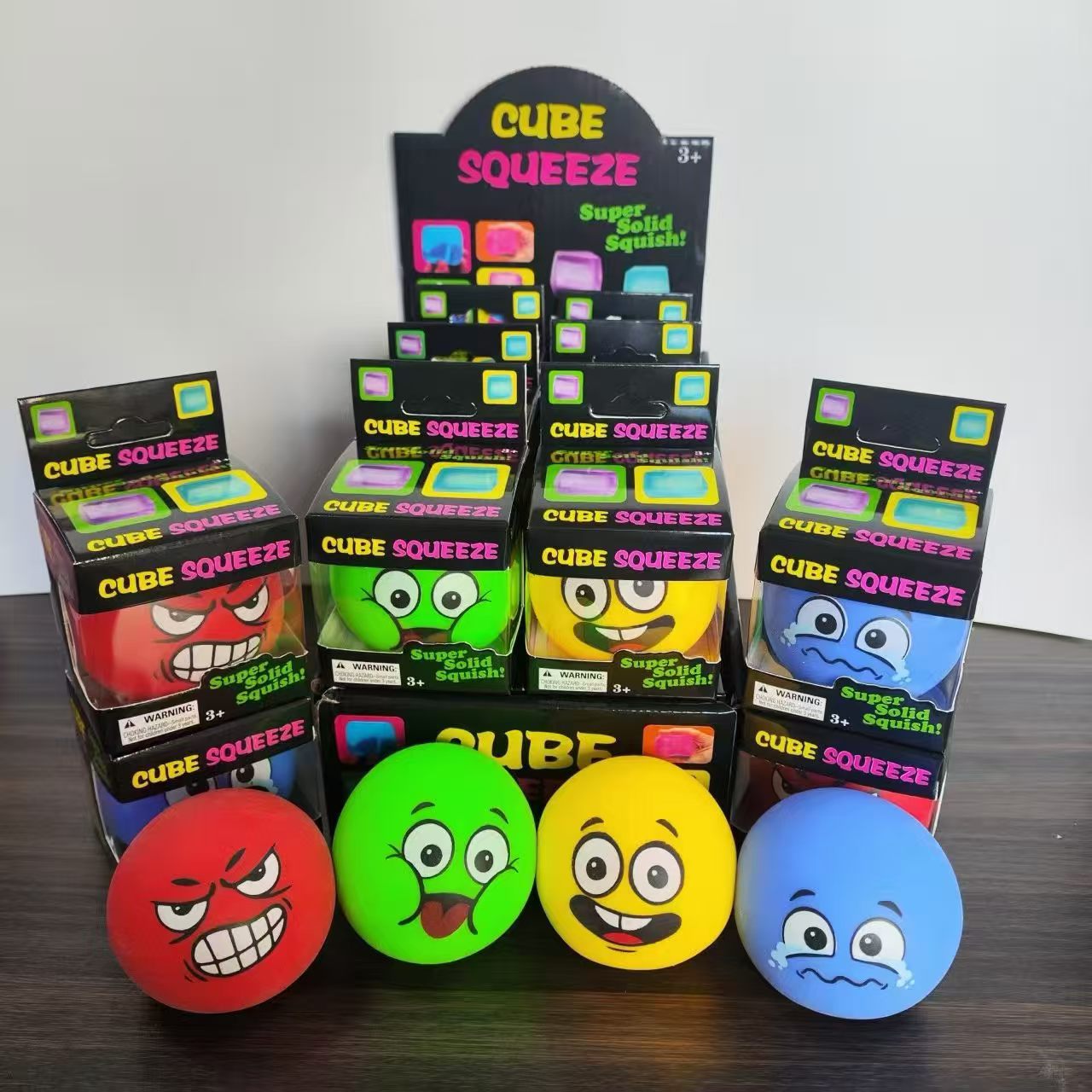 （Pre Order）Squishy Squeeze Funny Face Toy