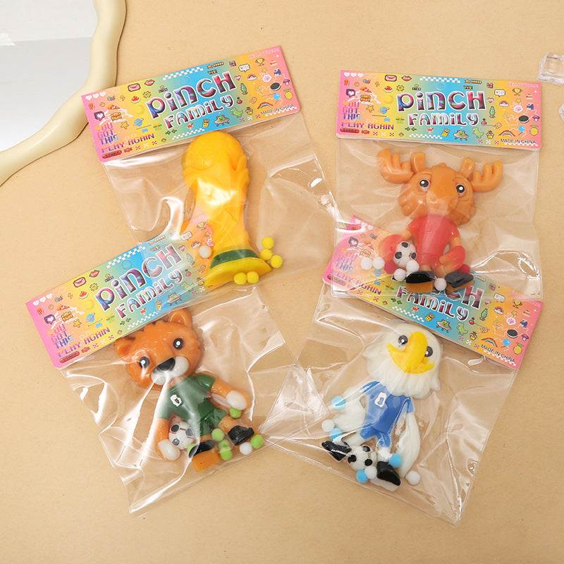 （Pre Order）Squishy Squeeze The World Cup Toy