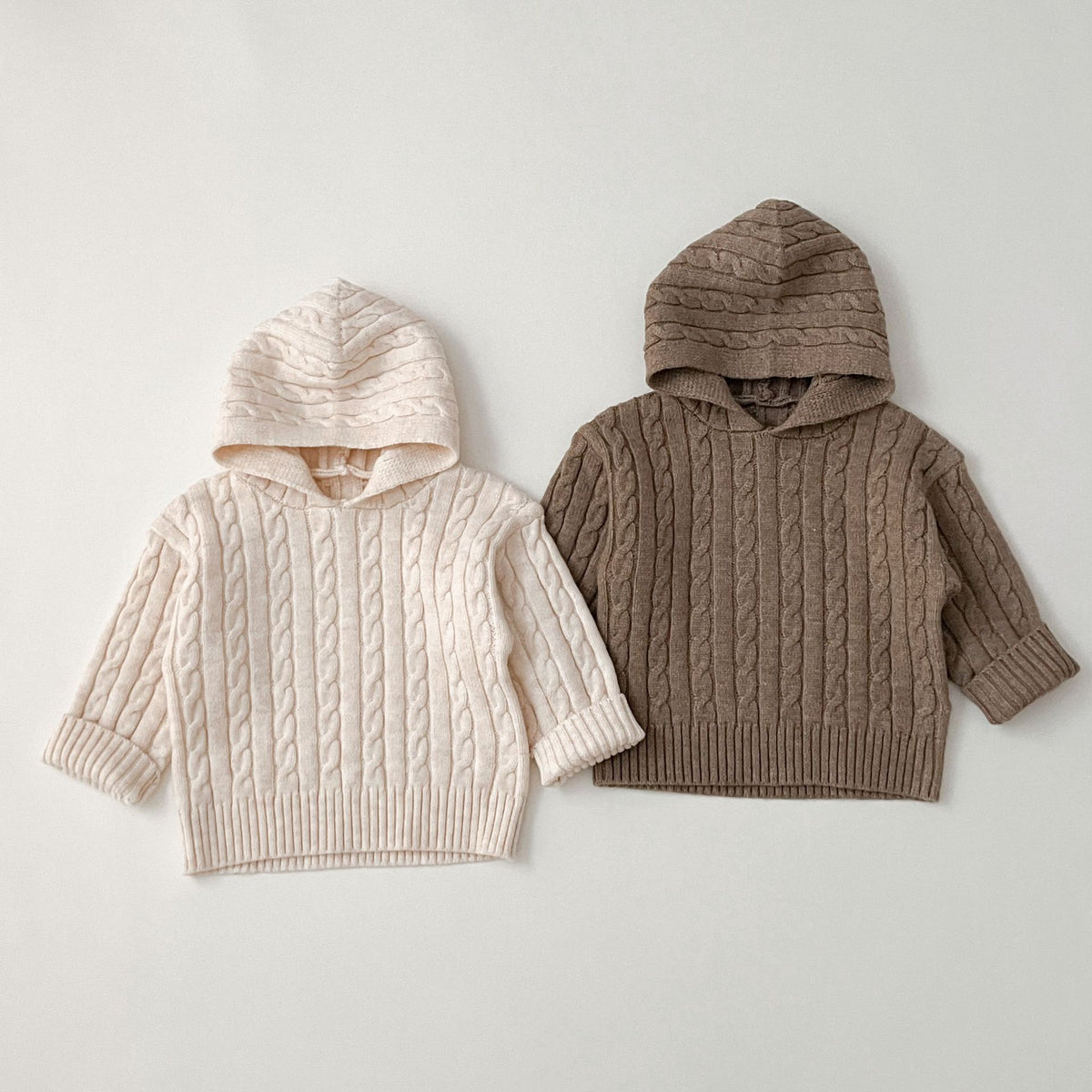 （Pre Order 2 Weeks）Kids Fall Knitted Hoodie