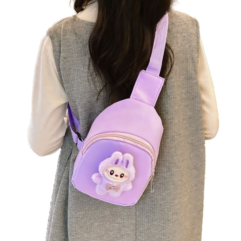 （Pre Order）Girls Cartoon Lightweight Sling Bag