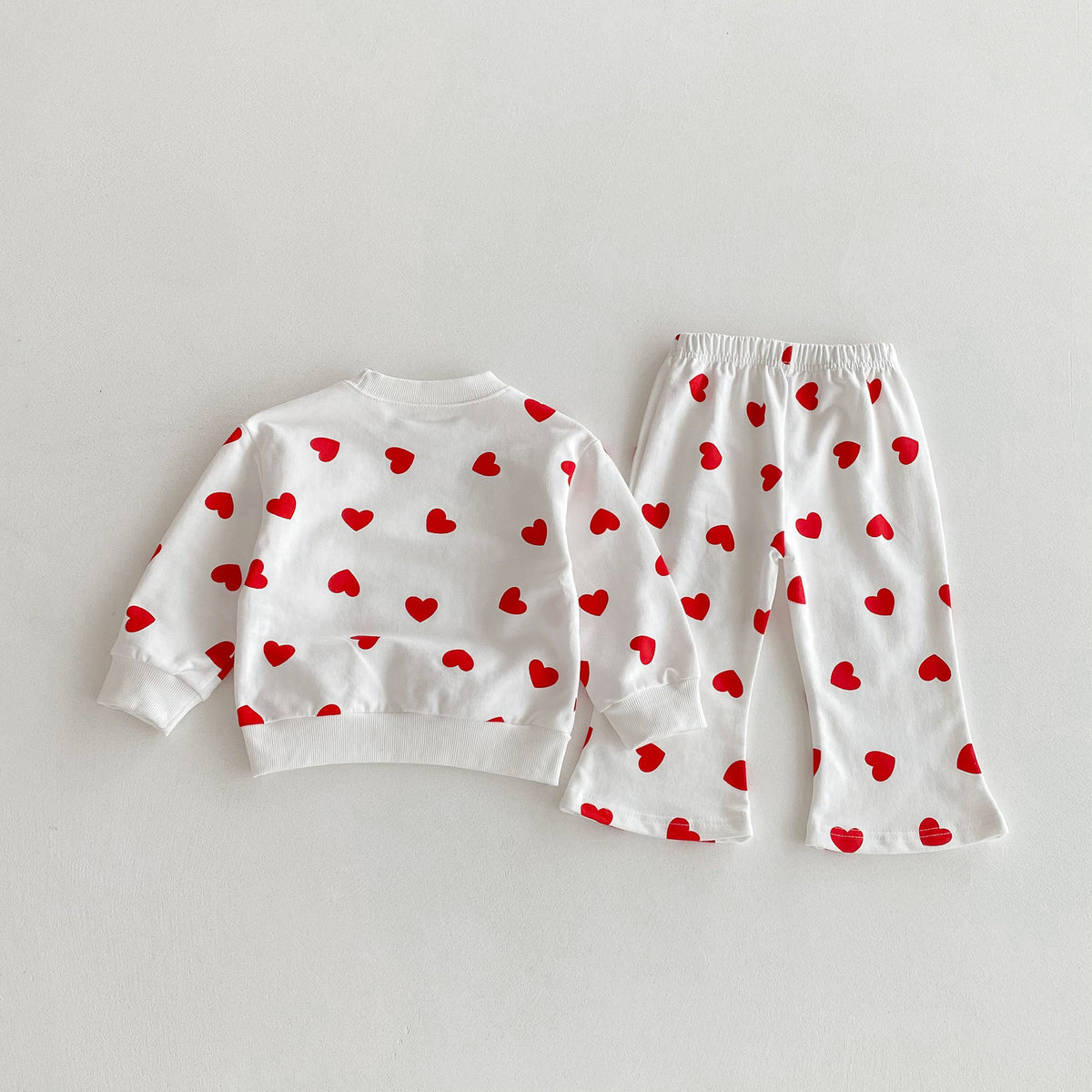 （Pre Order 2 Weeks）Kids Valentine's Day Print Outfit Set