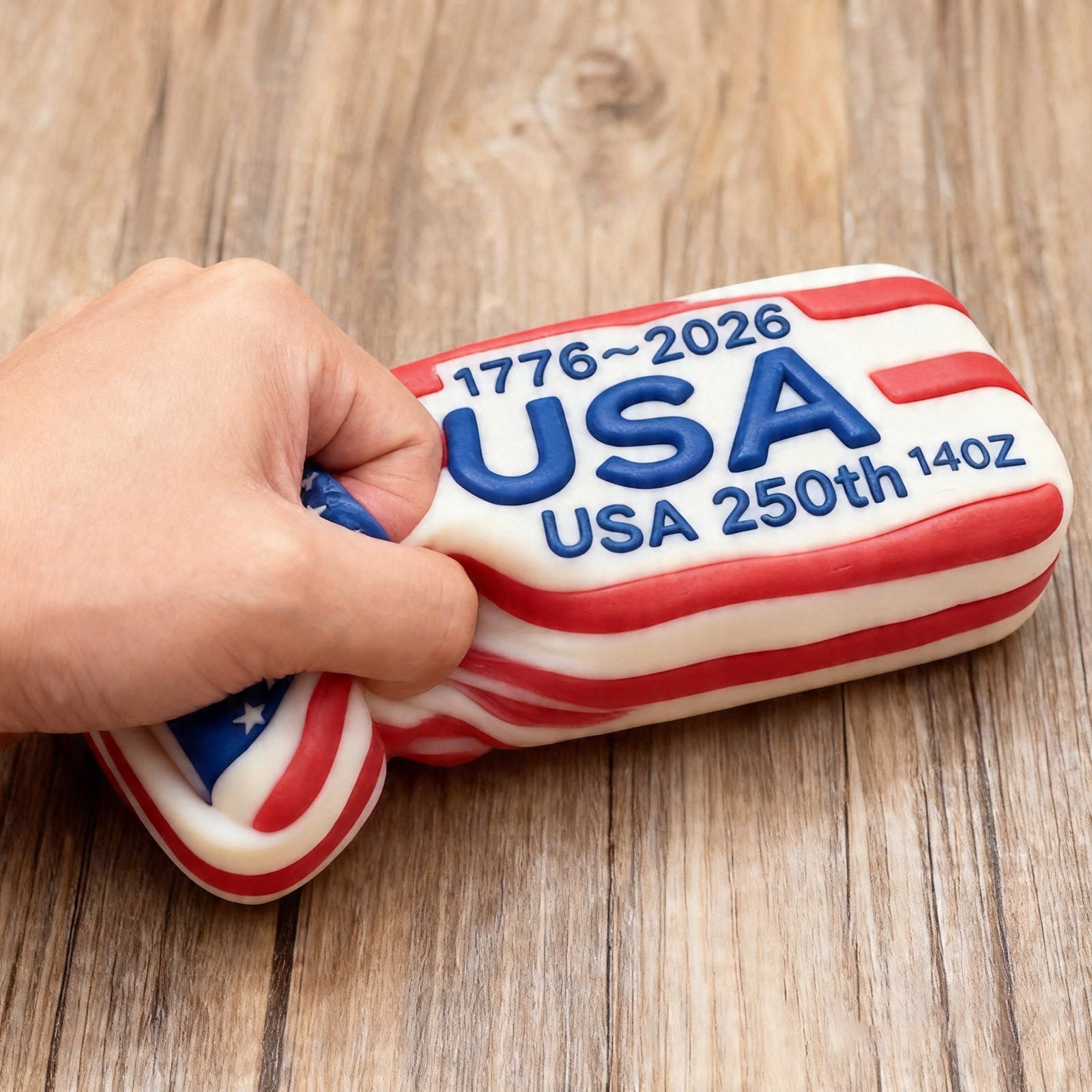 （Pre Order）Squishy Squeeze Patriotic Stick Toy