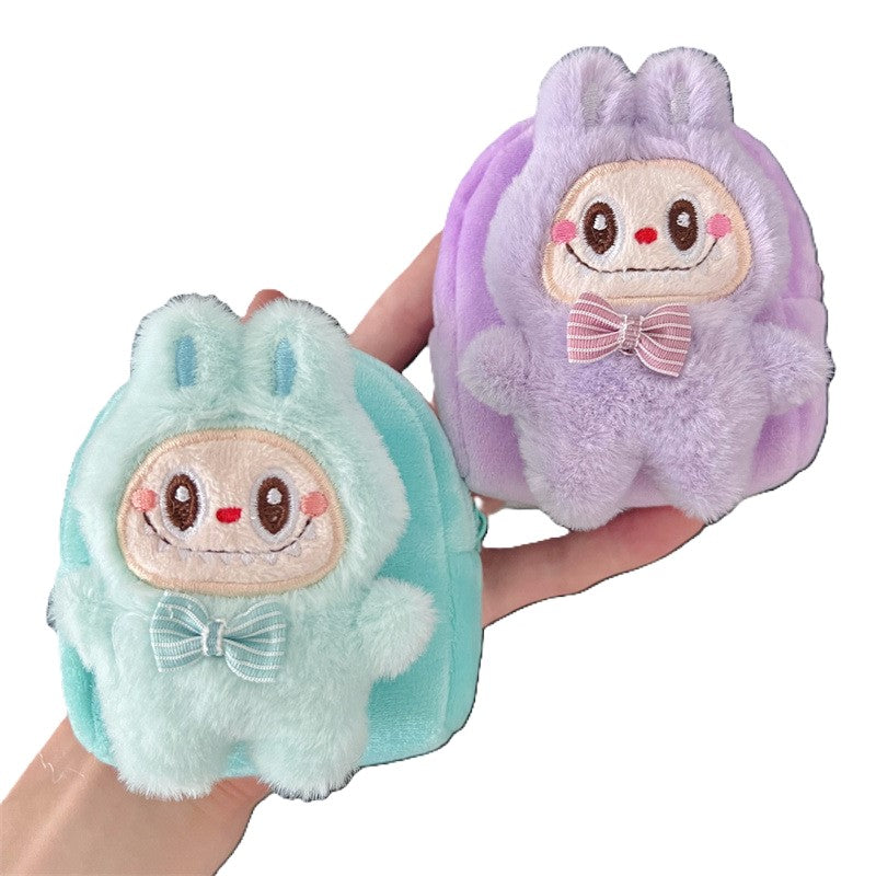 （Pre Order）Cartoon Plush Coin Purse Pendant