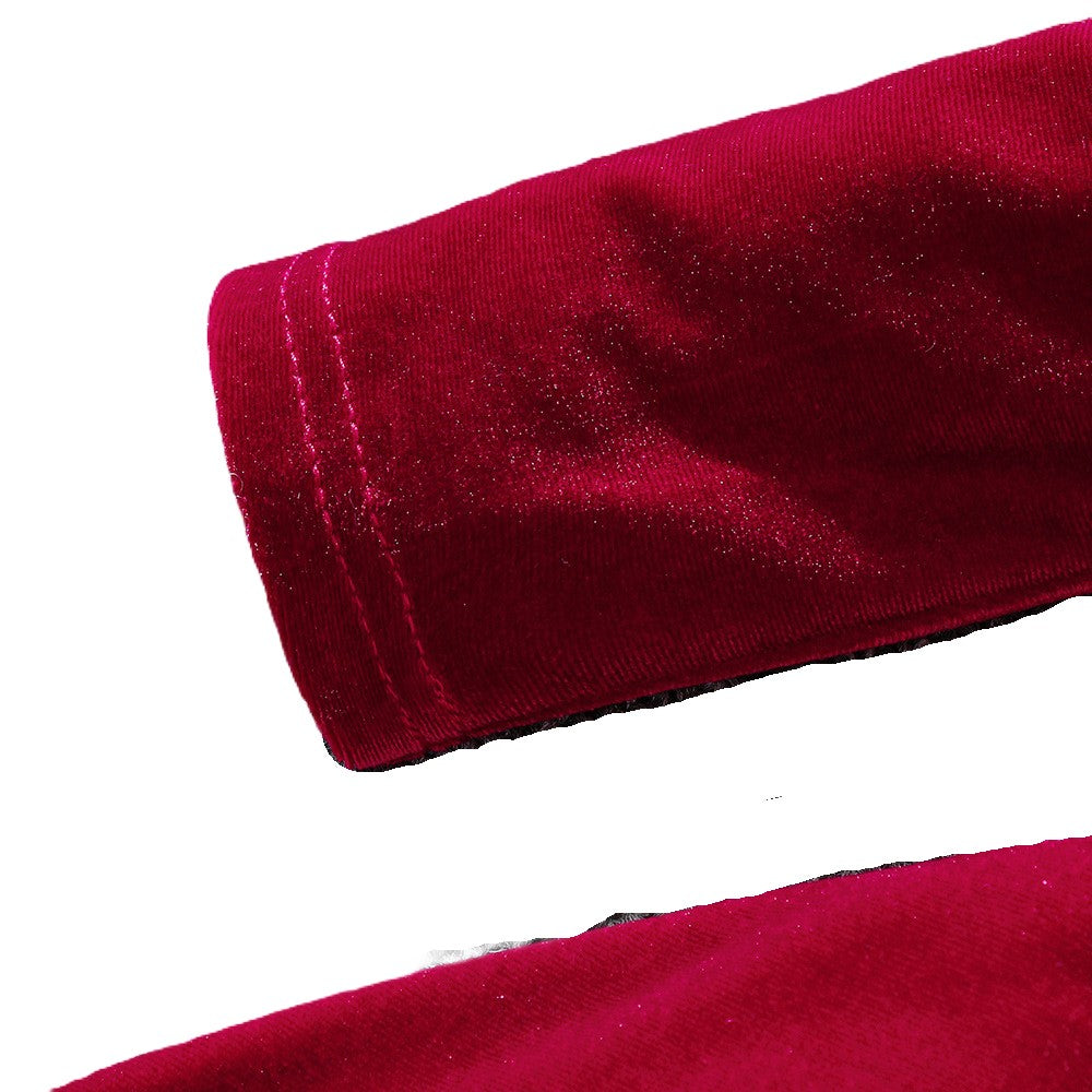 （In Production）Girls Christmas Velvet Dress