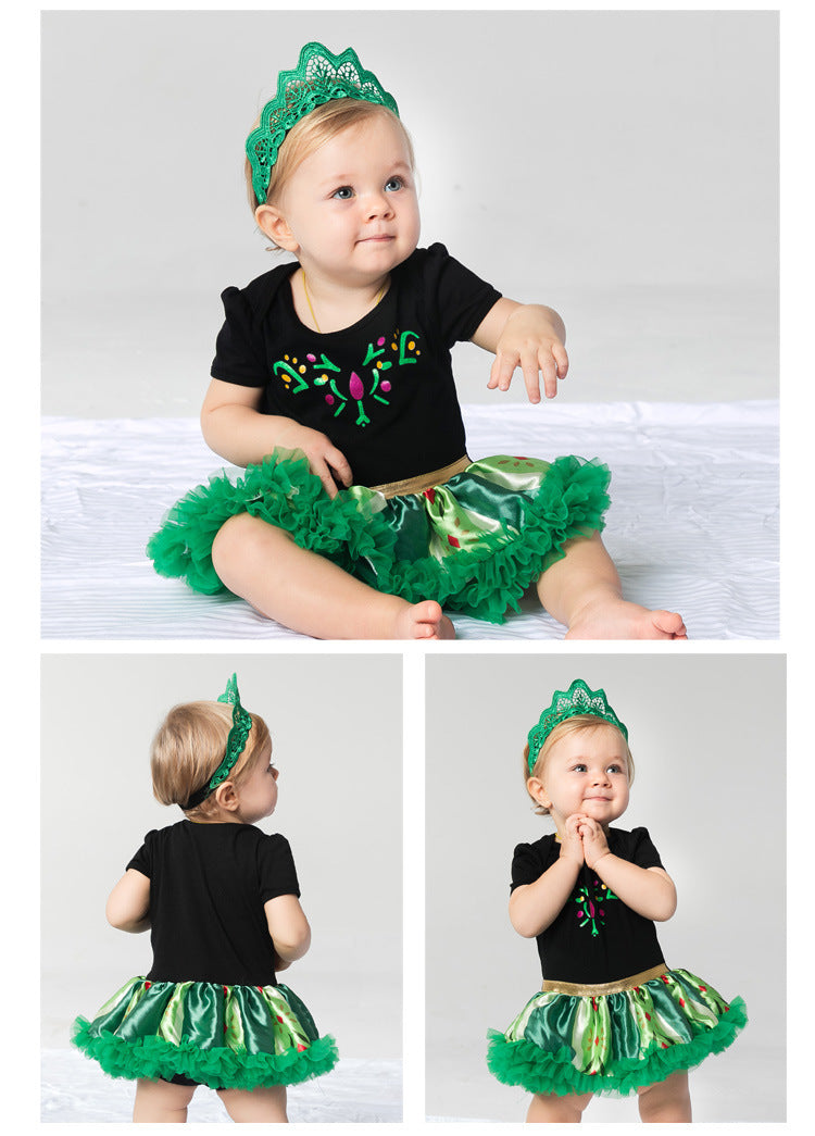 （In Production）Toddler Girls Spring&Summer Princess Bloomer Set