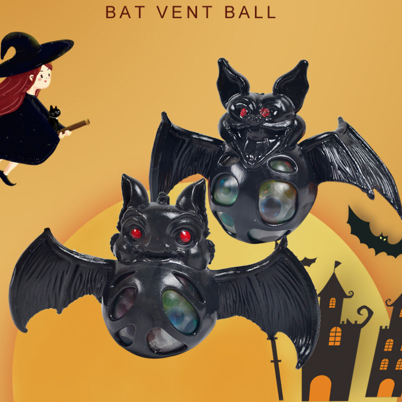 （Pre Order）Squishy Squeeze Halloween Bat Toy