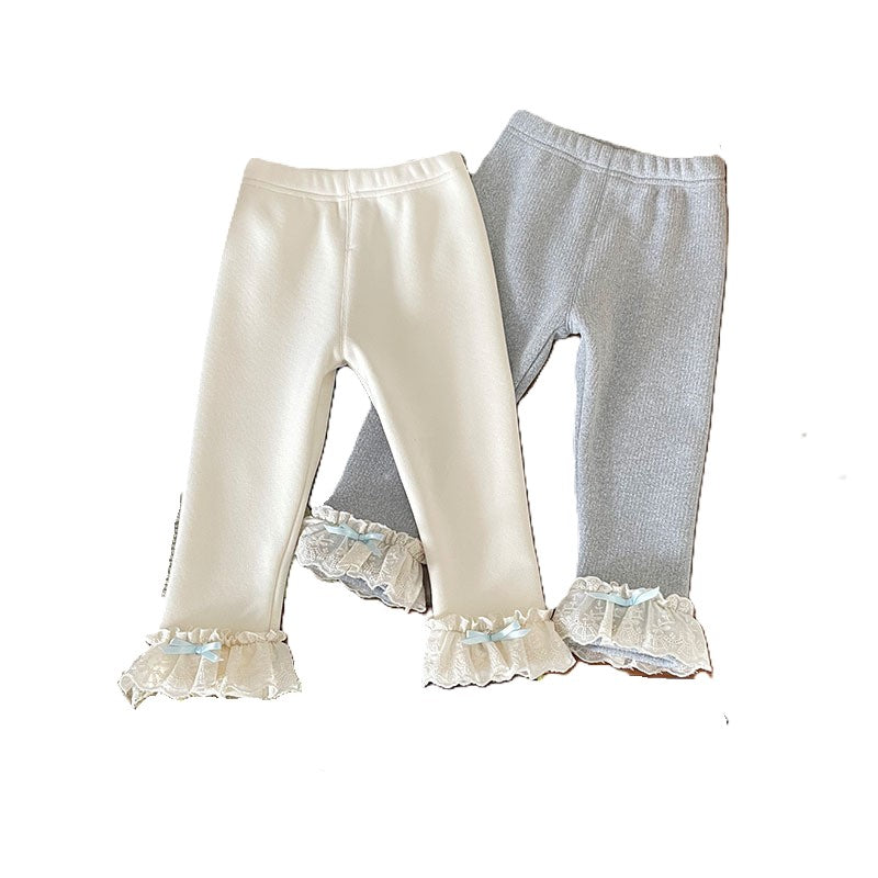 （In Production）Girls Fall&Winter Lace Leggings