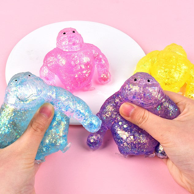 （Pre Order）Squeeze Gorilla Toy-Sequin