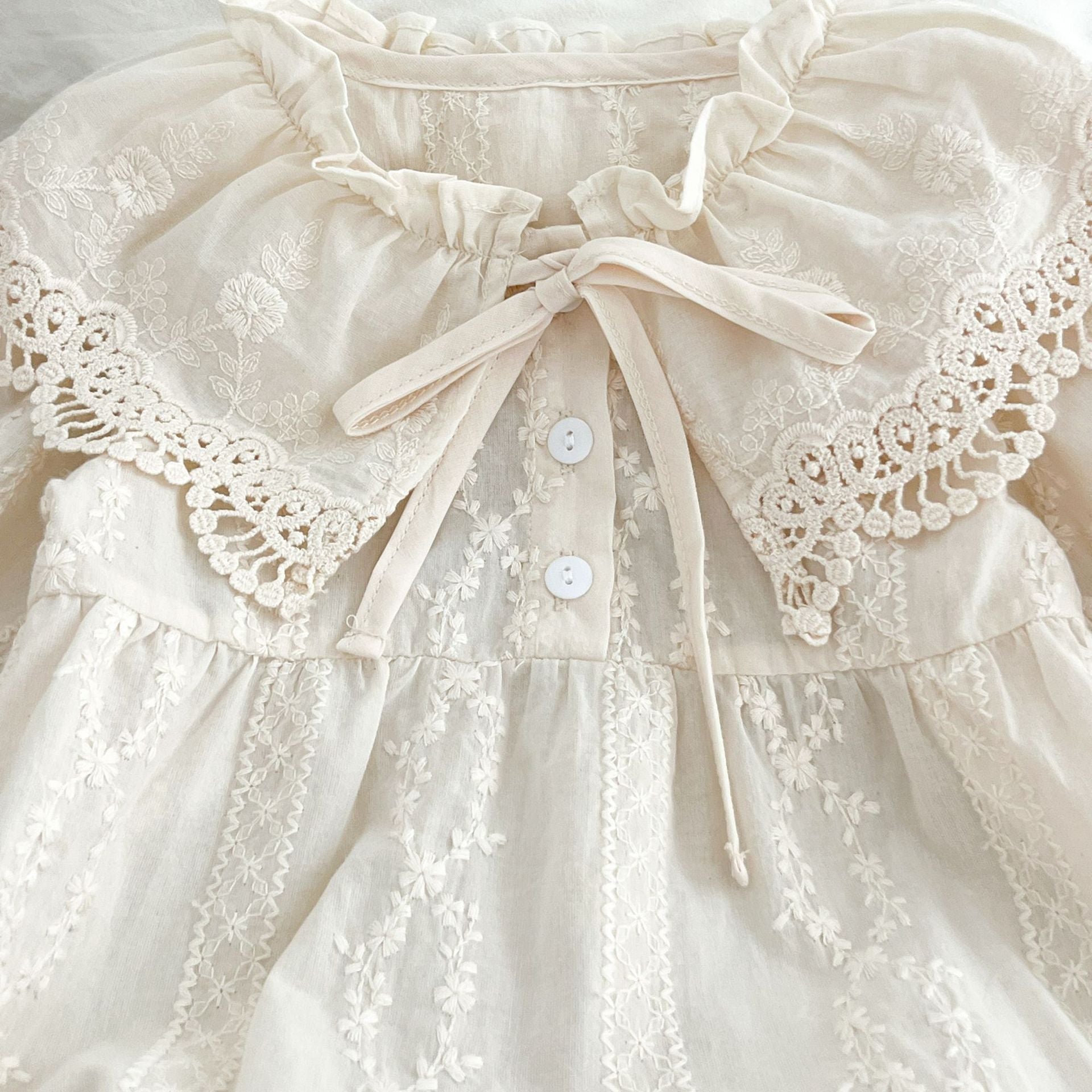 （In Production）Sisters Spring&Summer Cotton Doll Collar Dress&Romper