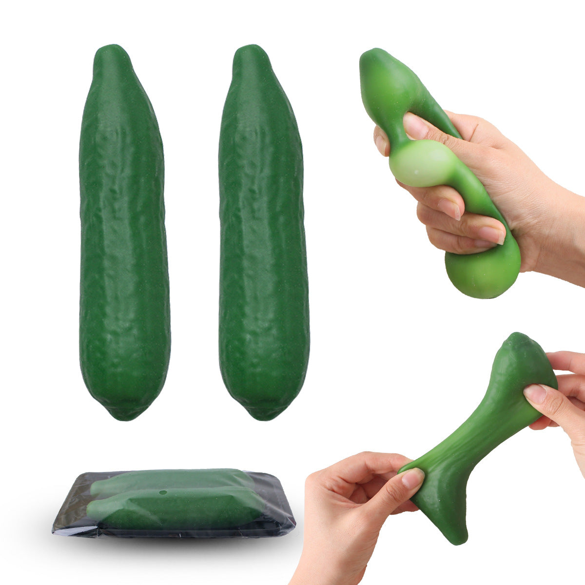 （Pre Order）Squeeze Cucumber Toy