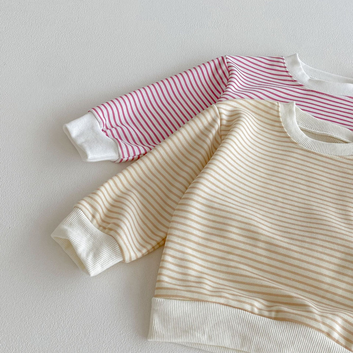 （Pre Order 2 Weeks）Girls Fall Stripe Outfit Set