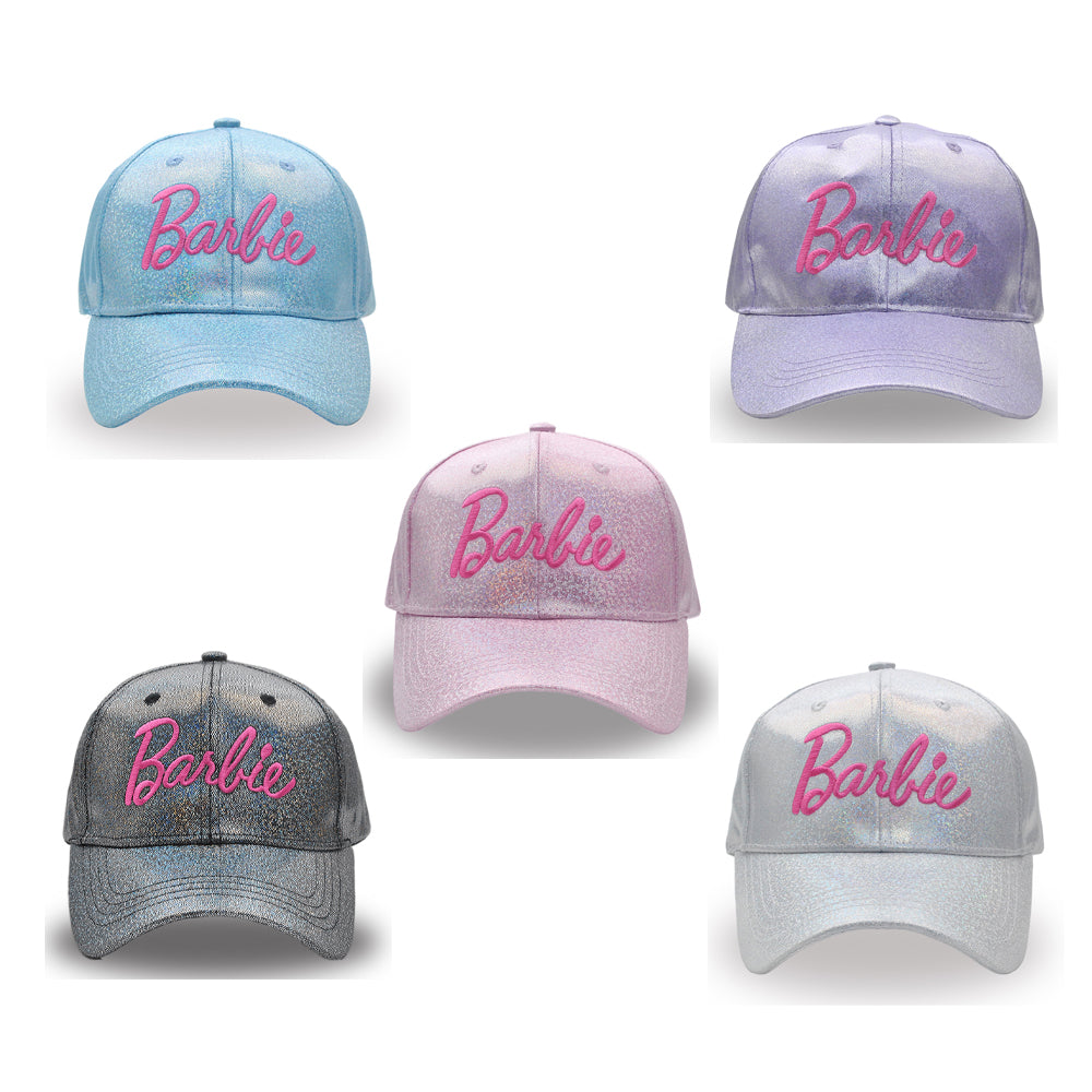 （Pre Order）Girls Pink Embroidered Laser Baseball Cap