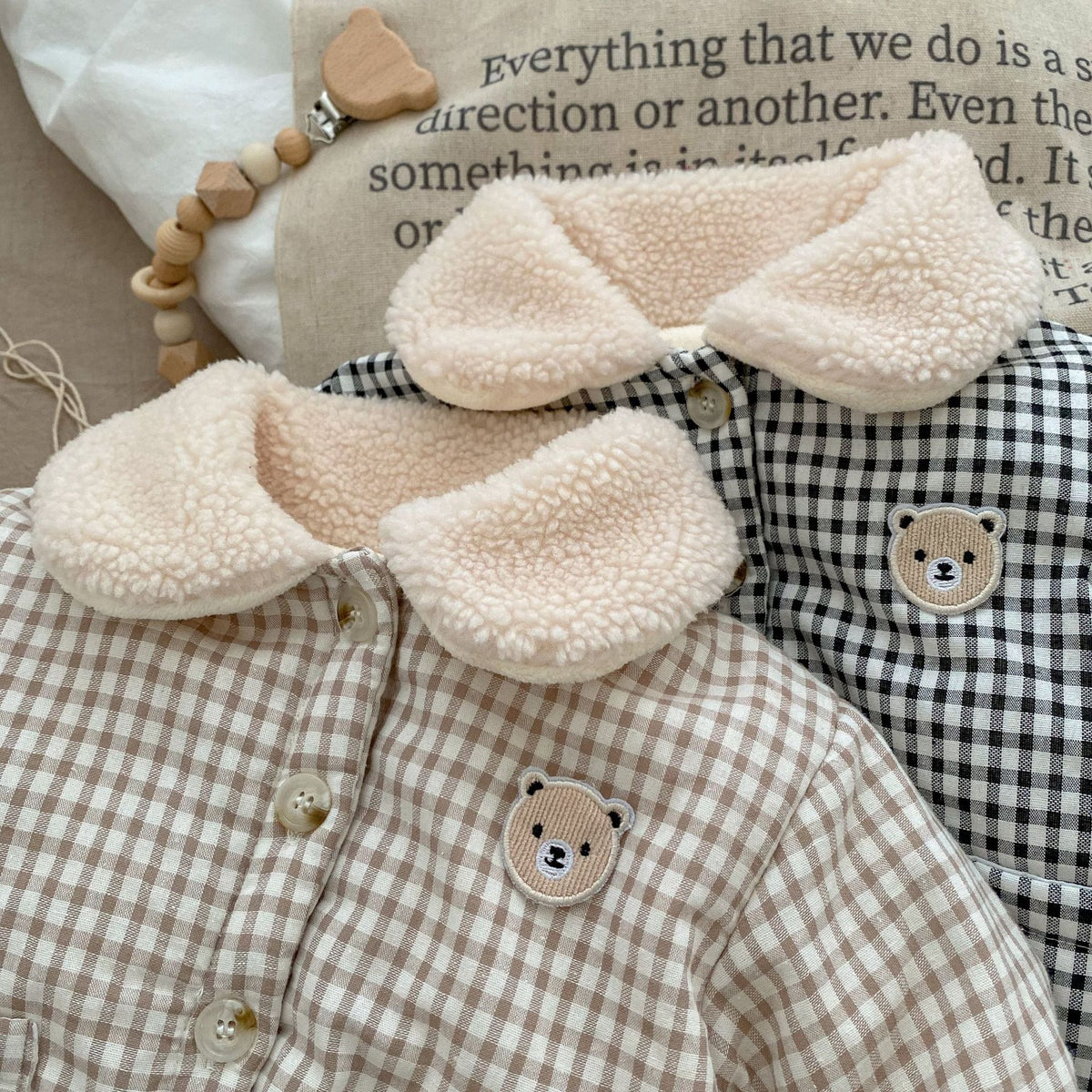 （Pre Order 2 Weeks）Kids Fall&Winter Plaid Coat