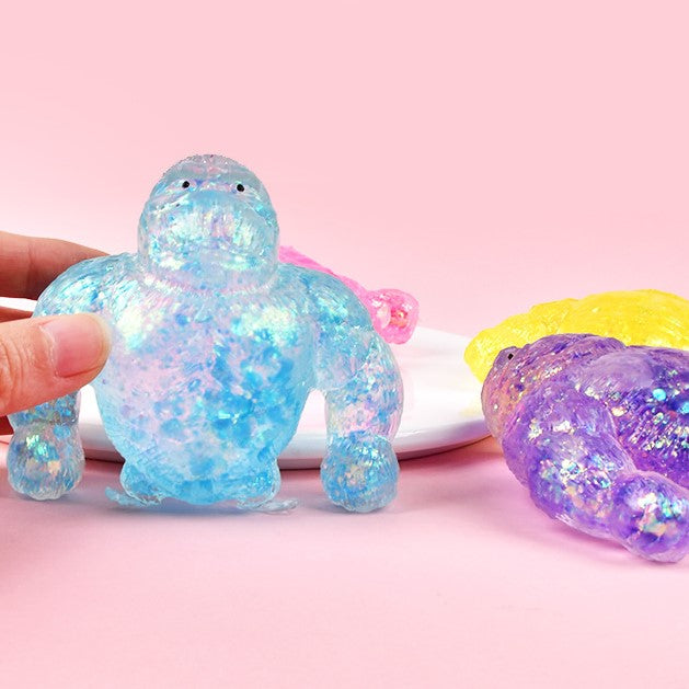 （Pre Order）Squeeze Gorilla Toy-Sequin