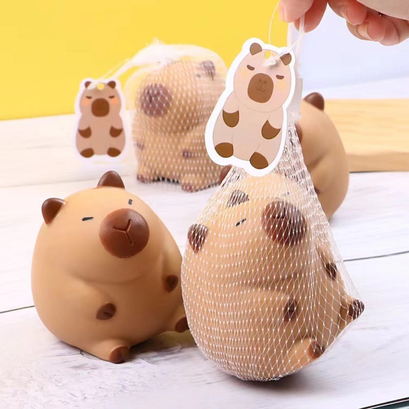 （Pre Order）Squishy Squeeze Capybara Toy