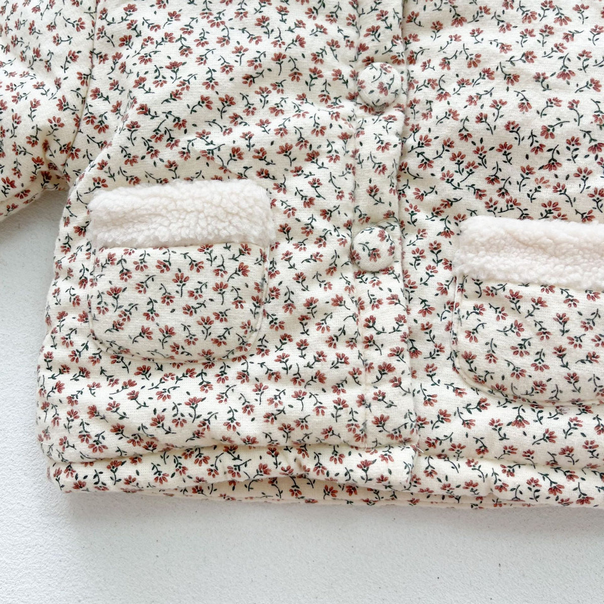 （Pre Order 2 Weeks）Kids Fall&Winter Floral Print Jacket