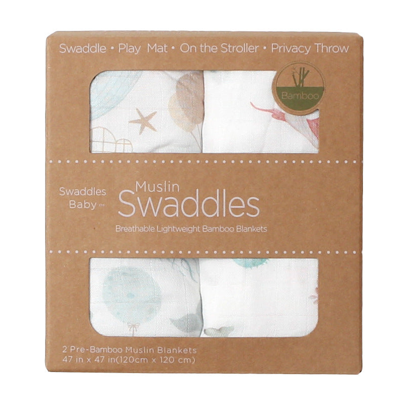 （Pre Order）Bamboo Fiber Baby Blanket