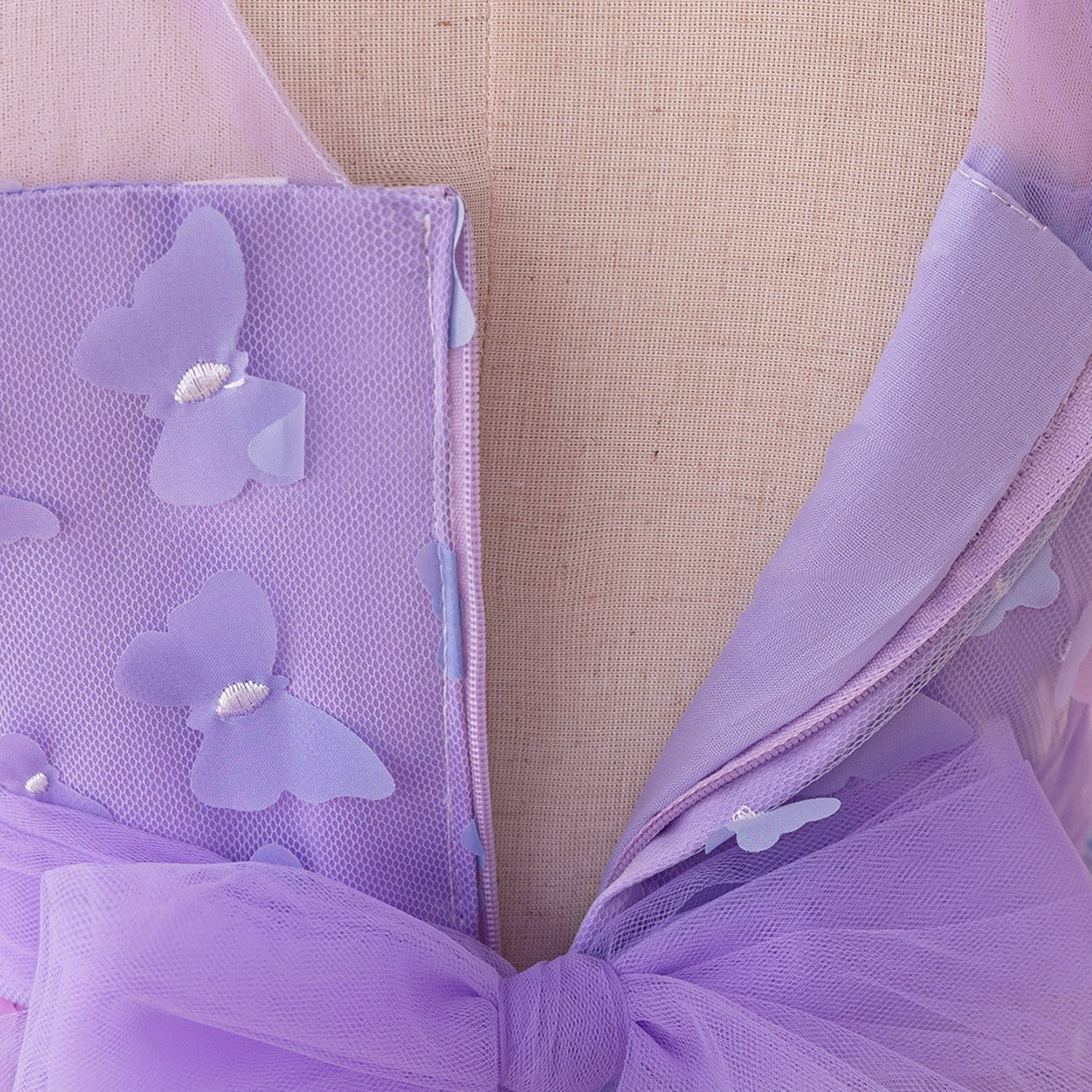 （In Production）Girls Spring&Summer Butterfly Tulle Dress