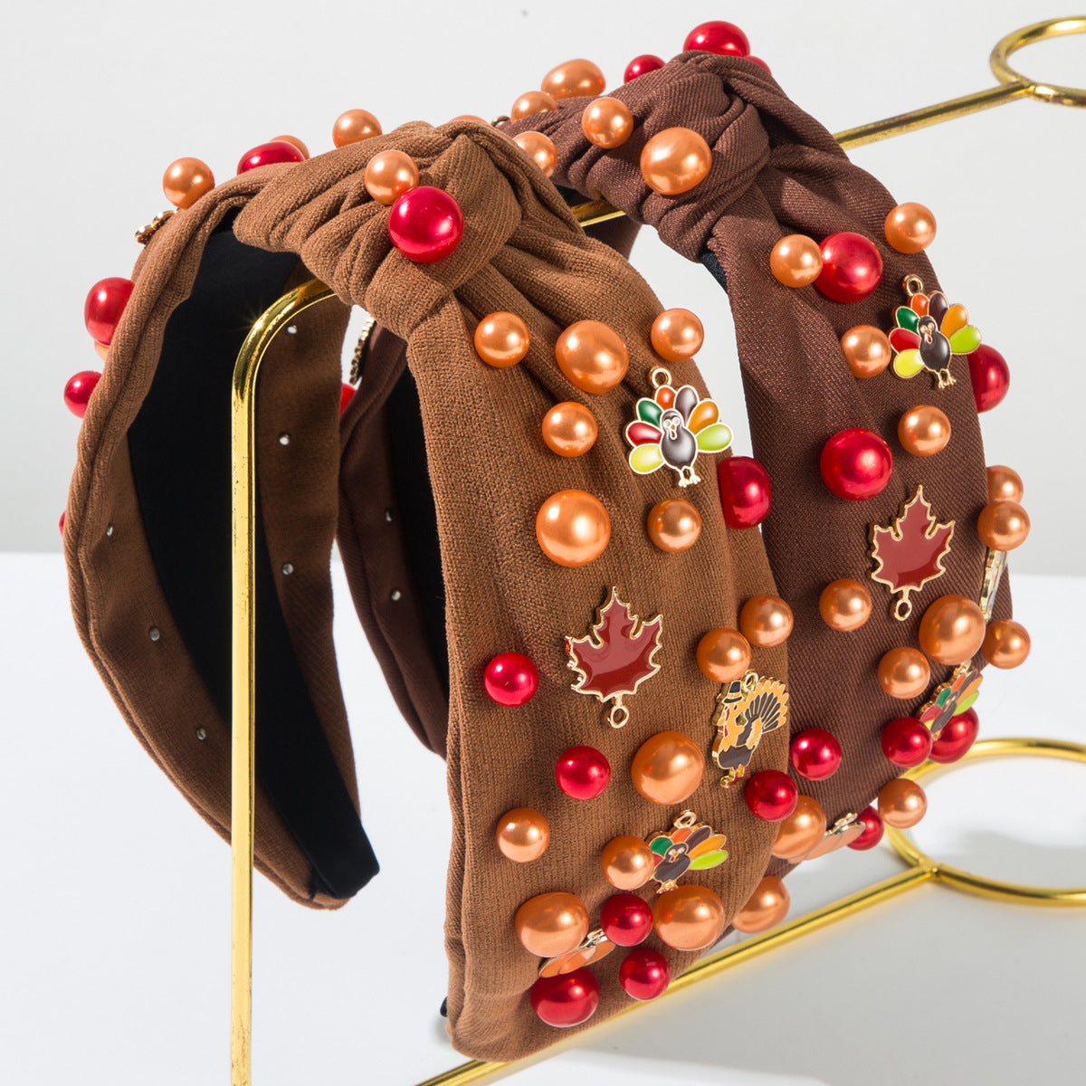 （Pre Order）Thanksgiving Stylish Rhinestone Headband