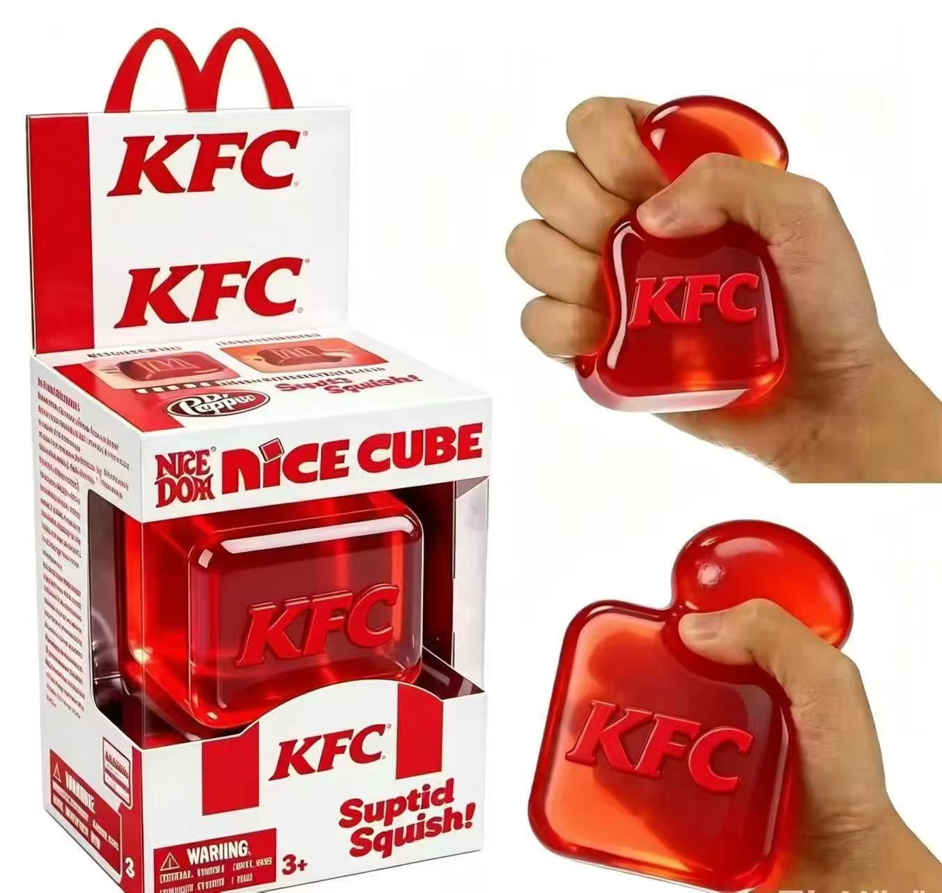 （Pre Order）Squishy Squeeze Cube Toy