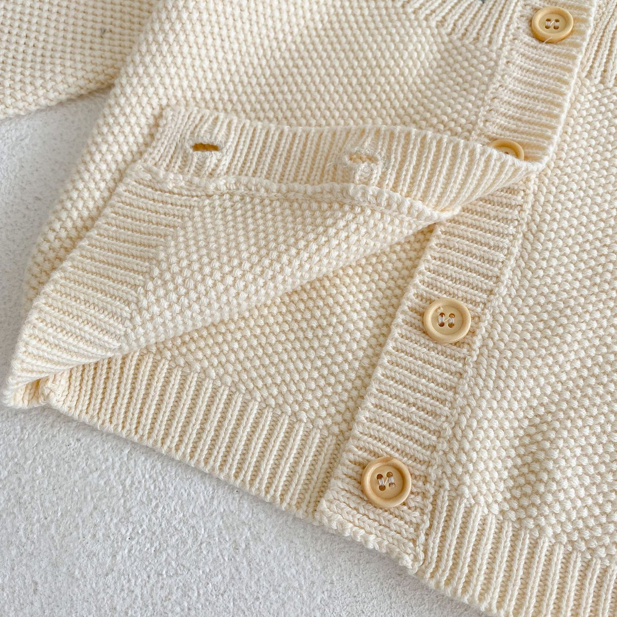 （Pre Order 2 Weeks）Kids Fall Embroidery Sweater Cardigan