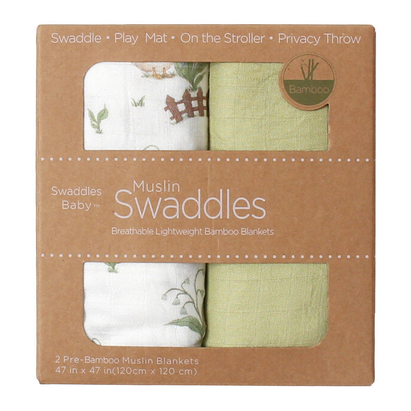 （Pre Order）Bamboo Fiber Baby Blanket