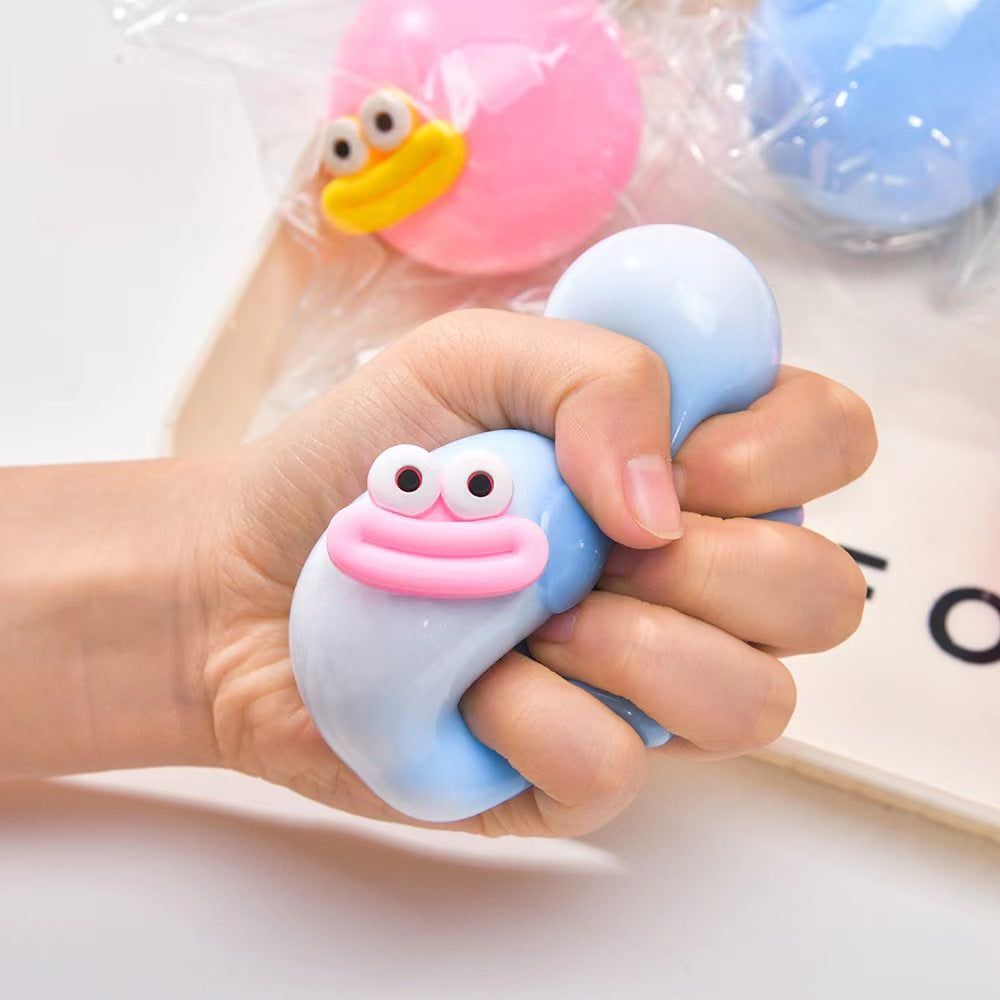 （Pre Order）Squishy Squeeze Funny Face Toy