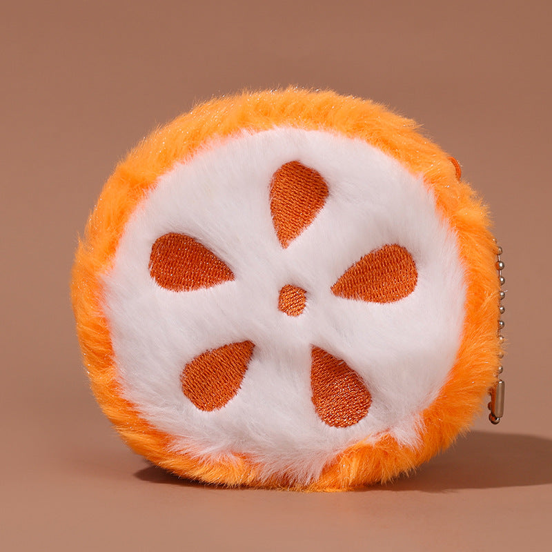 （Pre Order）Furry Fruit Money Bag