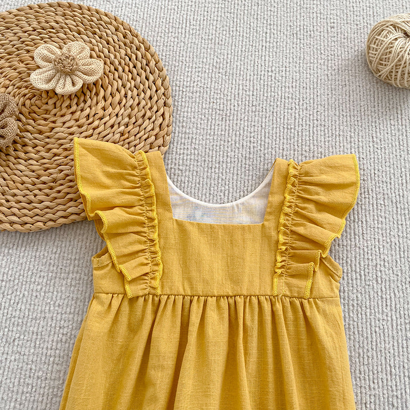 （Pre Order 2 Weeks）Sisters Floral Embroidery Dress&Romper