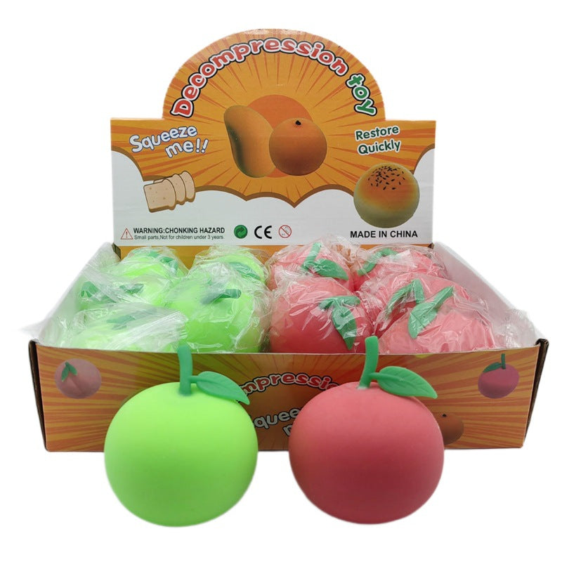 （Pre Order）Squishy Squeeze Apple Toy
