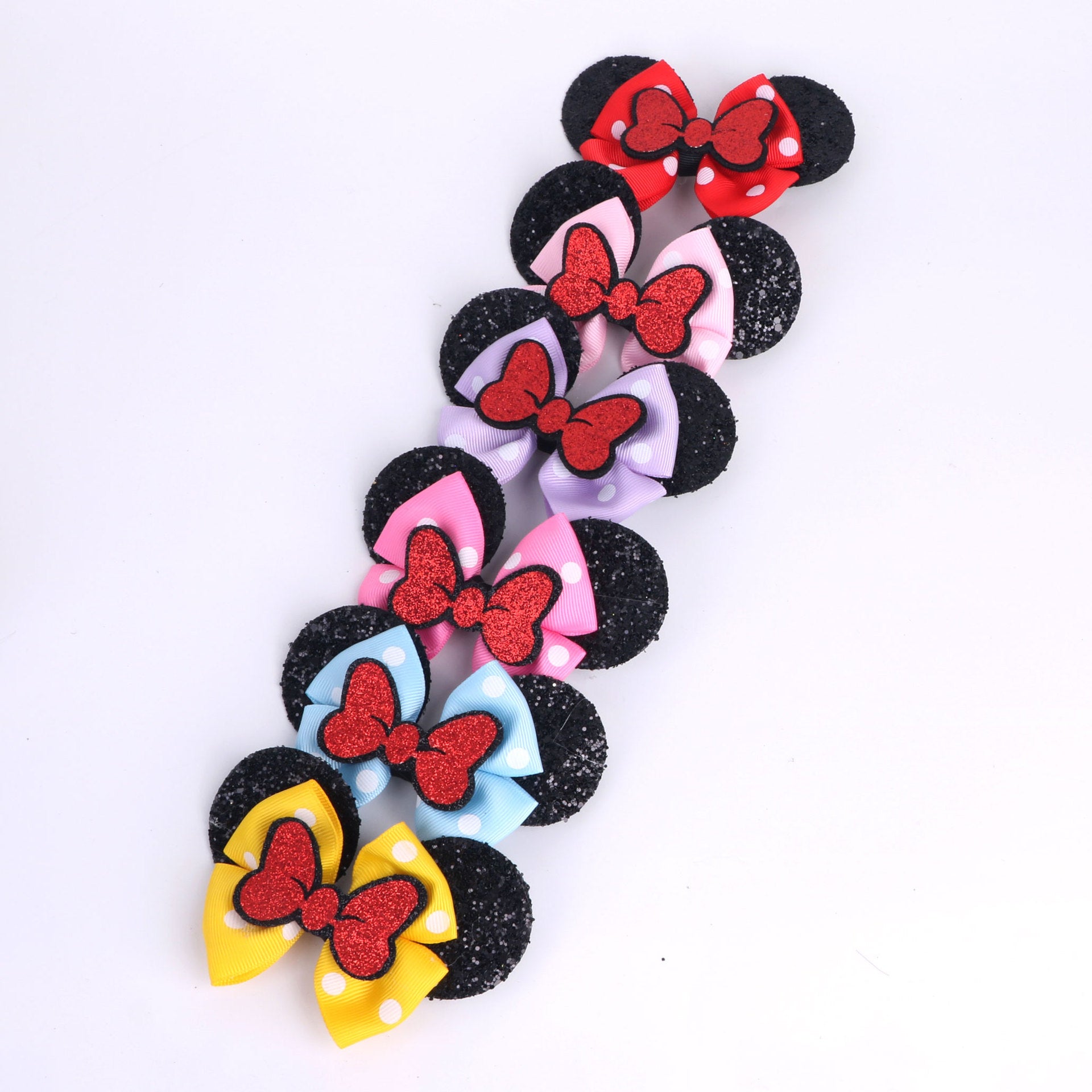 （Pre Order）Girls Summer Cartoon Gilliter Hair Clip