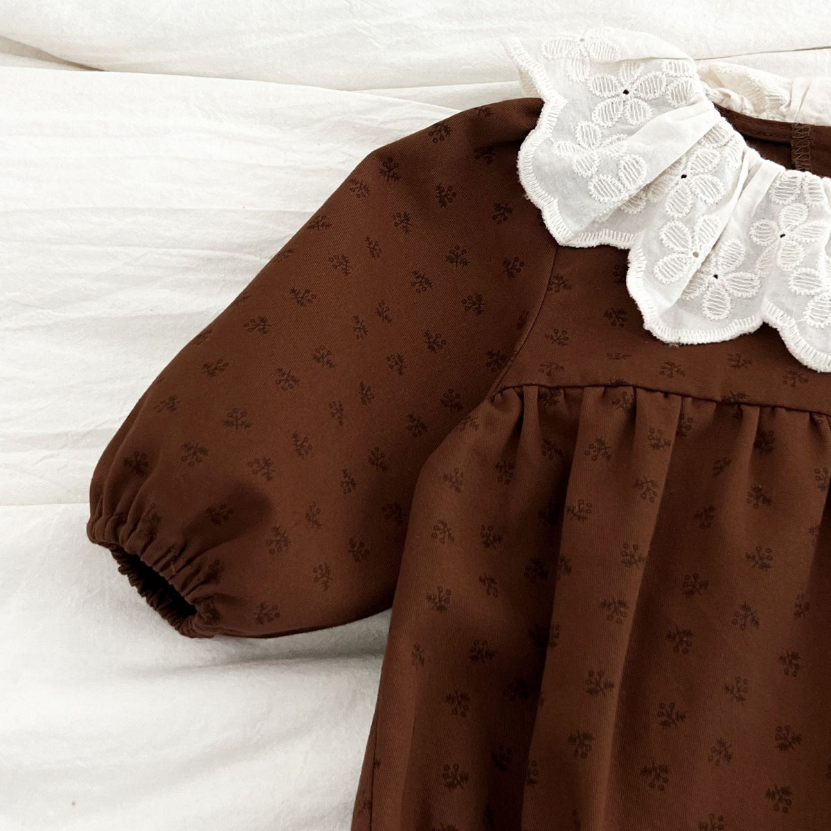 （Pre Order 2 Weeks）Sisters Fall Lace Collar Dress&Romper
