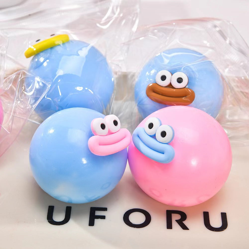 （Pre Order）Squishy Squeeze Funny Face Toy