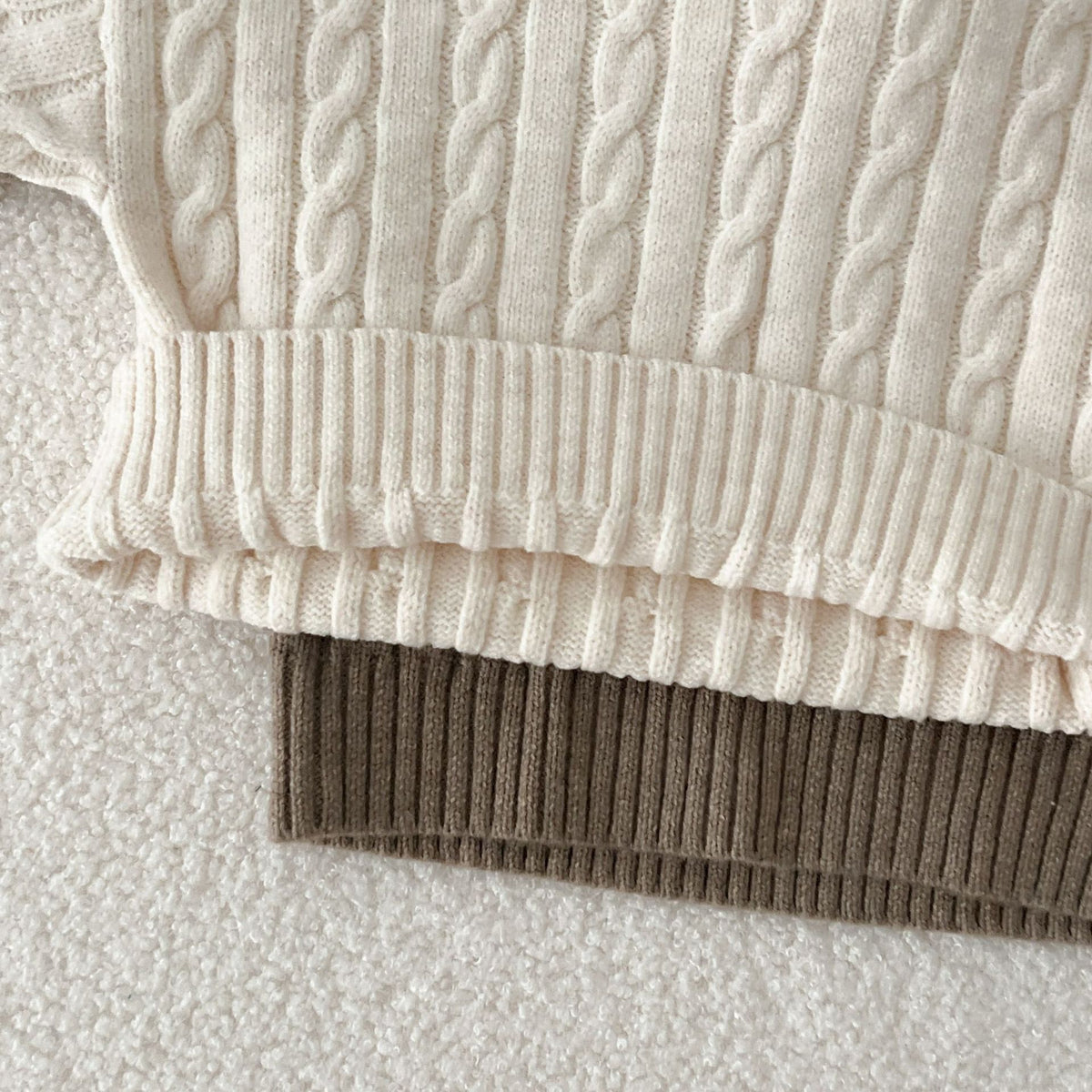 （Pre Order 2 Weeks）Kids Fall Knitted Hoodie