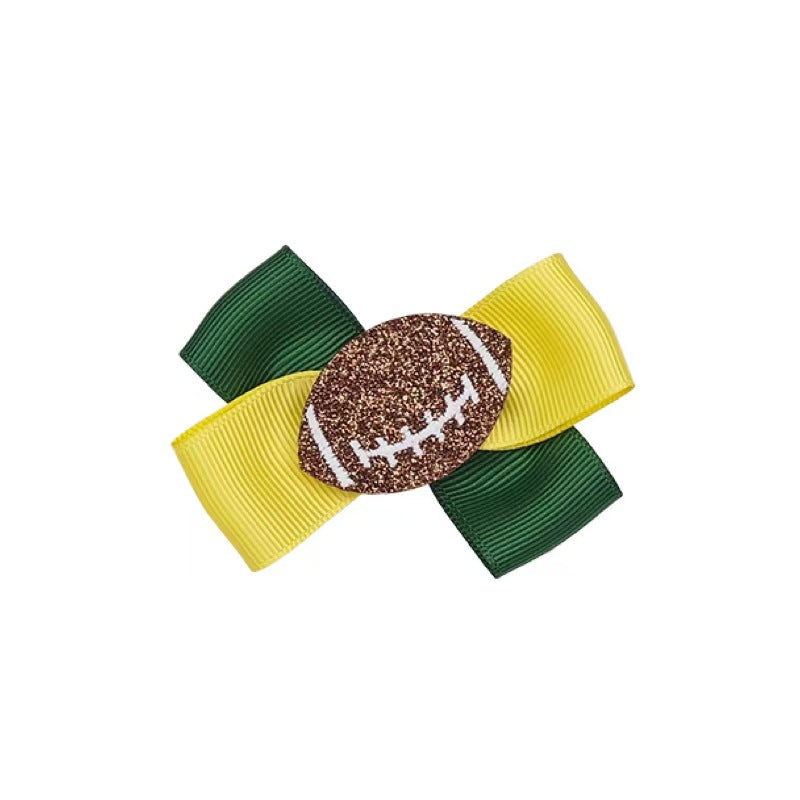 （Pre Order）Girls Football Gilliter Hair Clip