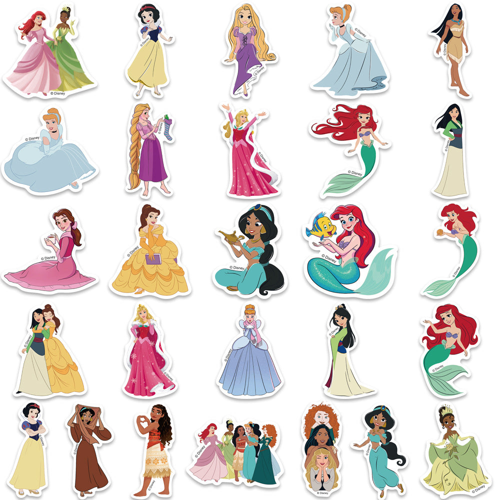 （Pre Order）Princess Sticker-52 Pcs