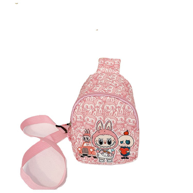 （Pre Order）Girls Cartoon Lightweight Sling Bag