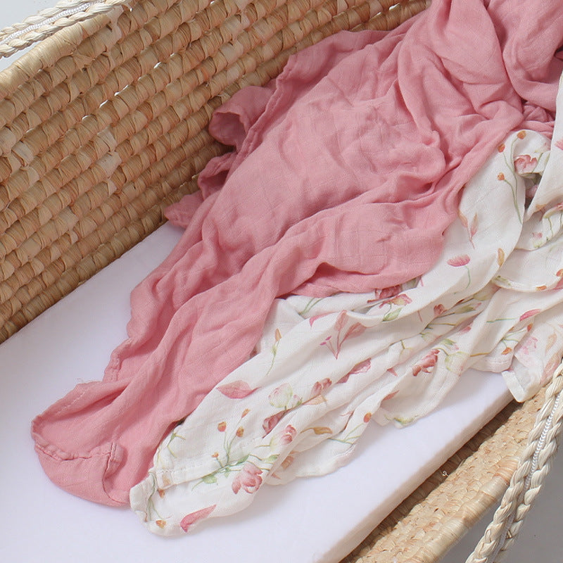 （Pre Order）Bamboo Fiber Baby Blanket