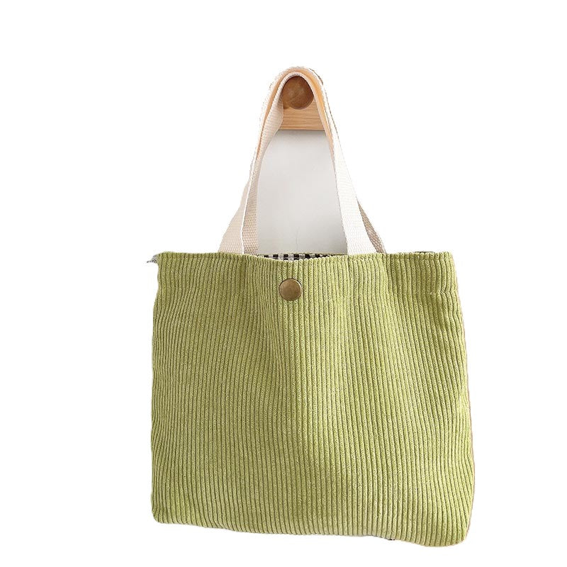 （Pre Order）Personalized Tote Bag with Name Embroidery - Customizable Bag