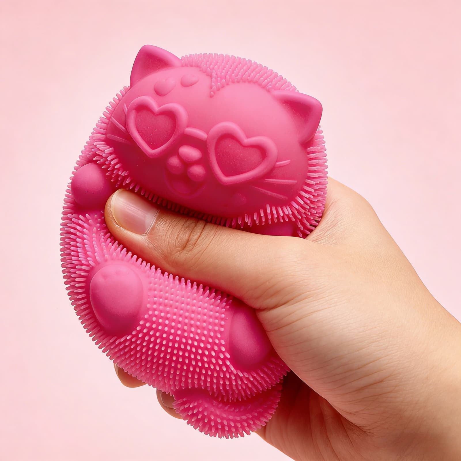 （Pre Order）Squishy Squeeze Kitty Toy