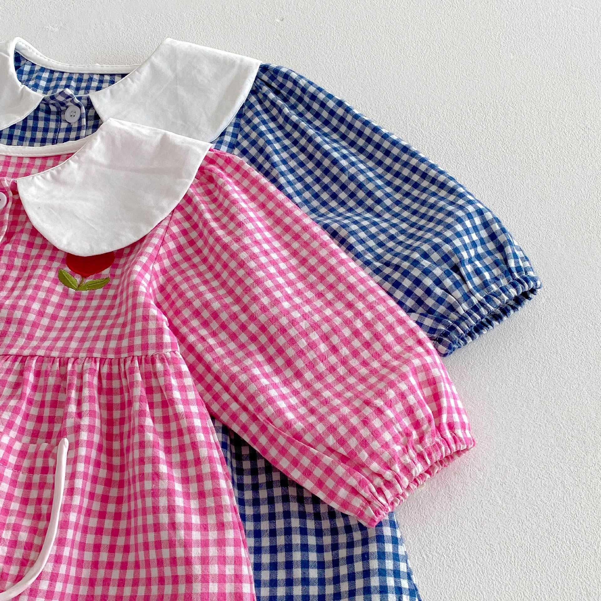 （Pre Order 2 Weeks）Girls Fall Plaid Dress with Pockets