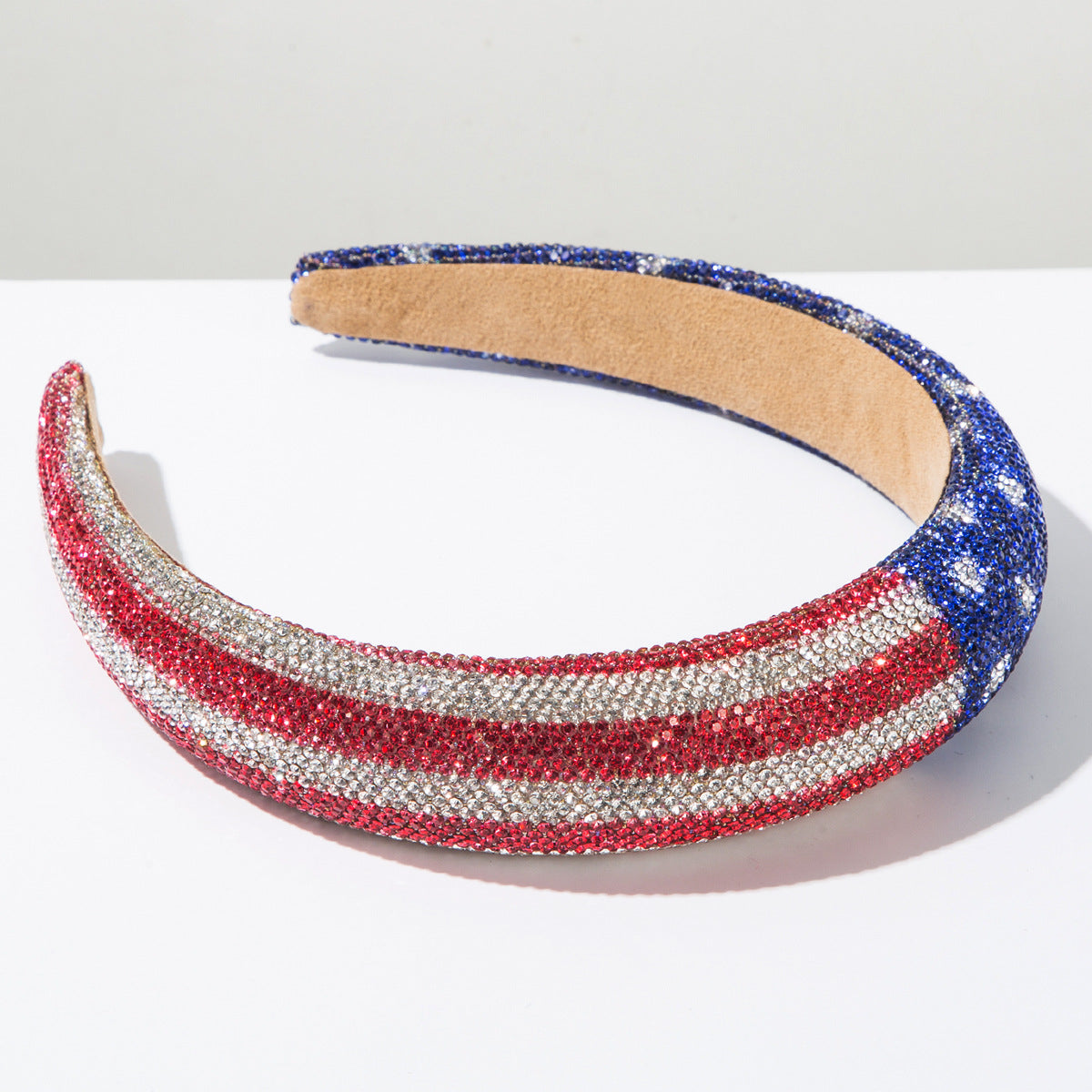 （Pre Order）Patriotic Stylish Rhinestone Headband