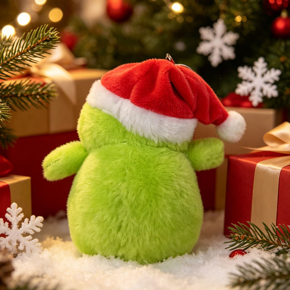 （Pre Order）Christmas Grinch Plush Keychain