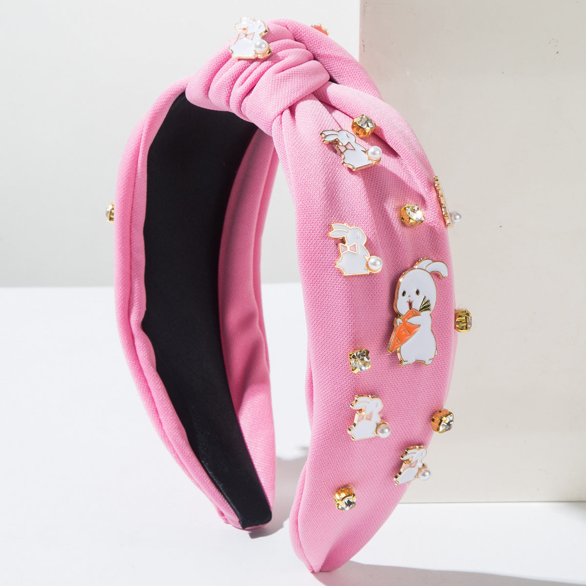 （Pre Order）Easter Stylish Bunny Rhinestone Headband