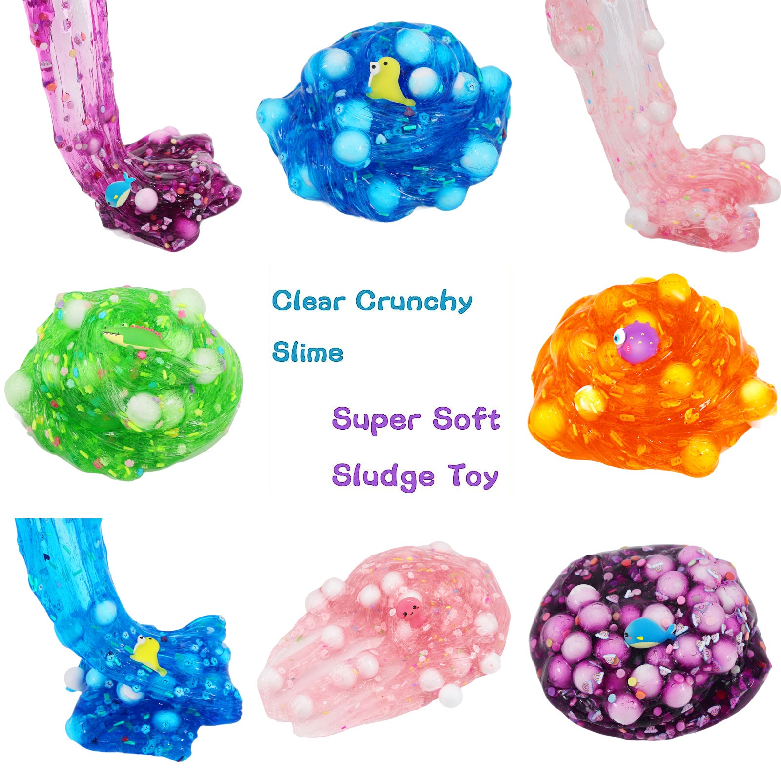 （Pre Order）Slime Stress Relief Toy-Ocean