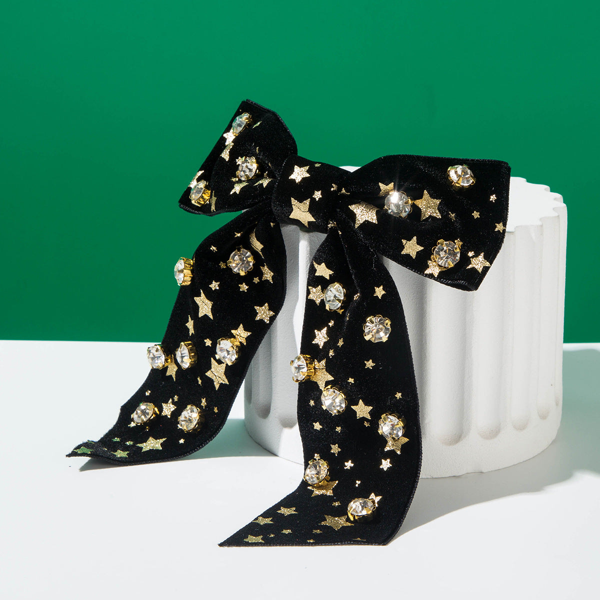 （Pre Order）Christmas Rhinestone Bow