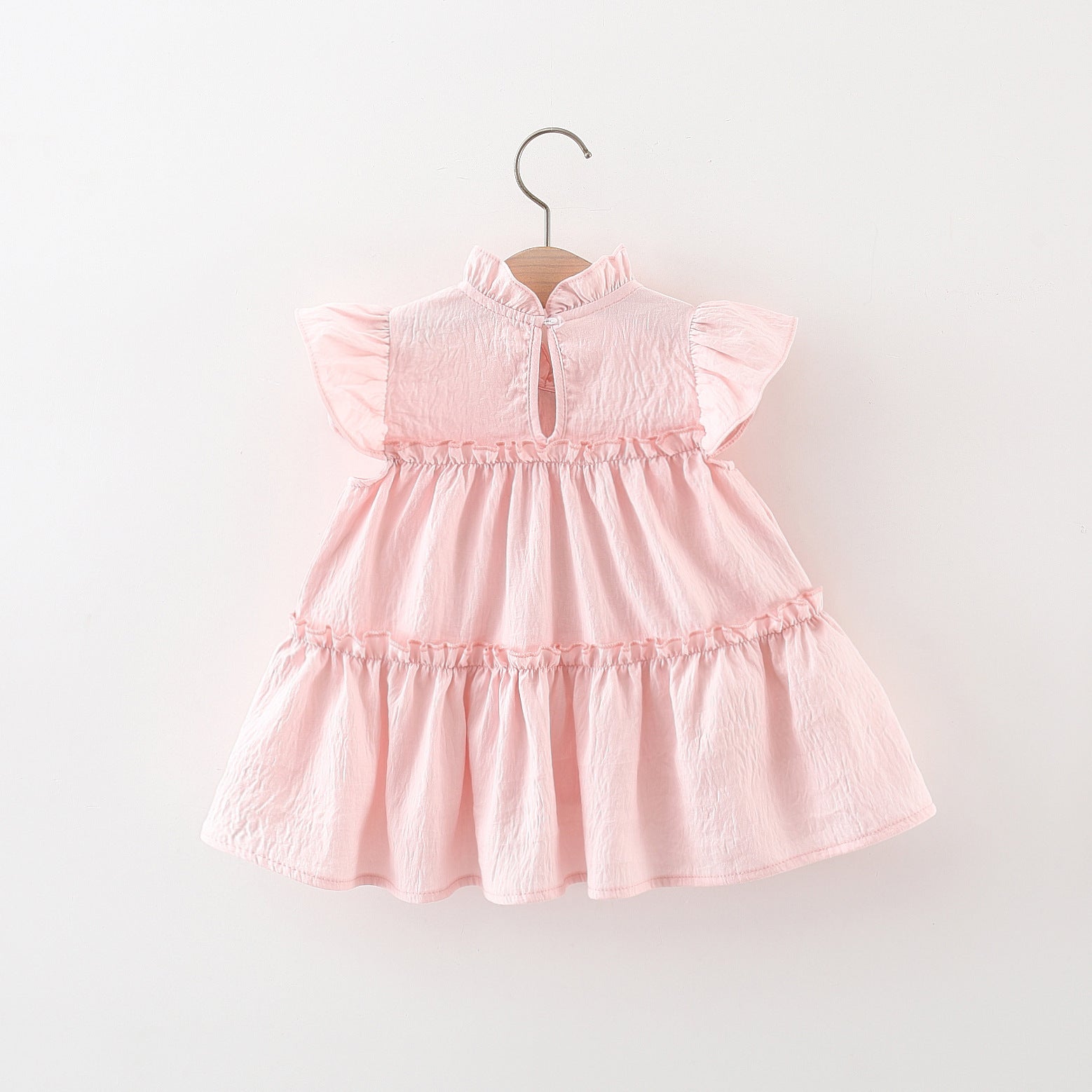 （Pre Order）One Pack(5 Pieces total)Sale Girls Spring and Summer Tulip Cotton Dress