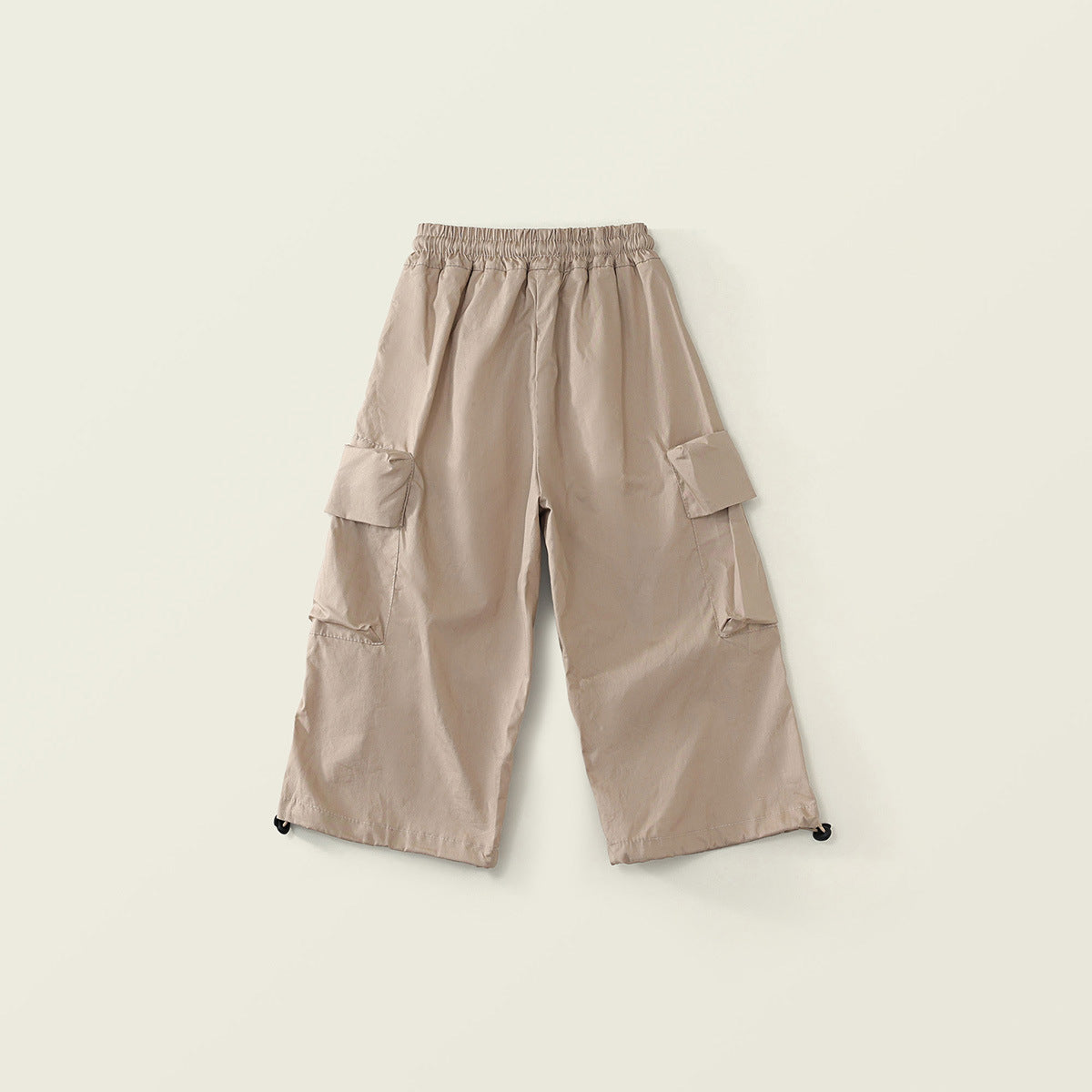 （In Production）Girls Spring Multicolored Pocket Cargo Pants