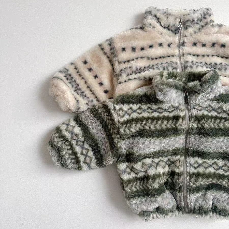 （Pre Order 2 Weeks）Toddler Unisex Fall&Winter Fleece Coat